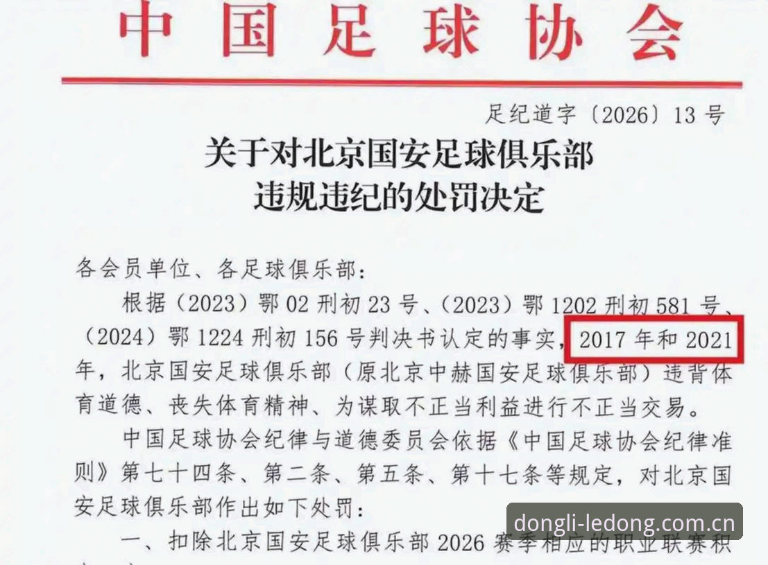 乐动体育官网登录推荐 中国足协第三批禁足名单解读指南:从新闻事件看足球行业整顿新动向